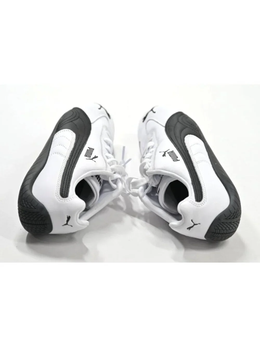 Puma Speedcat Leather Sneakers 403574-02 in Puma White Puma Black